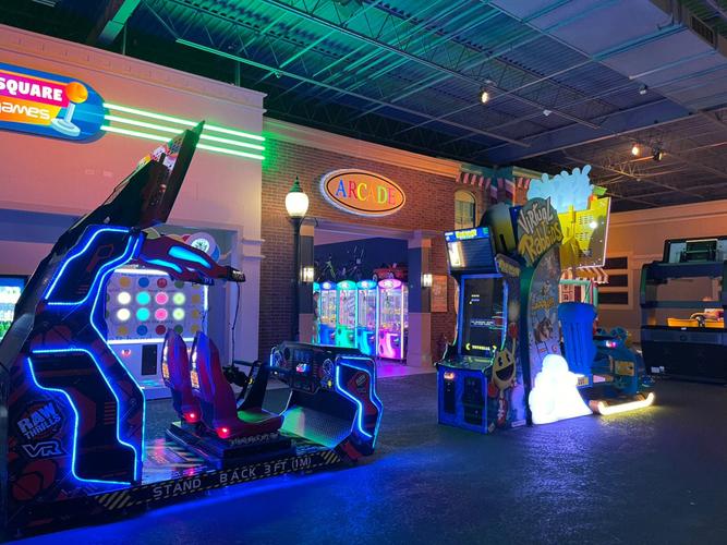 新泽西电玩城淘气堡 亲子娱乐的理想之地