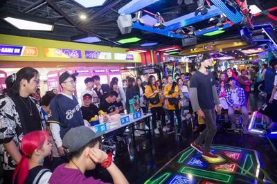 乐满堂电玩公园开业爆场！淘气堡成亲子乐园新宠